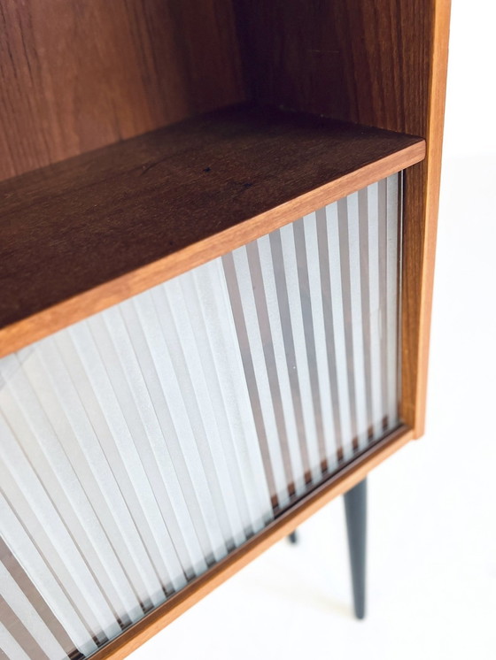 Image 1 of Danish Bookcase With Glass Doors