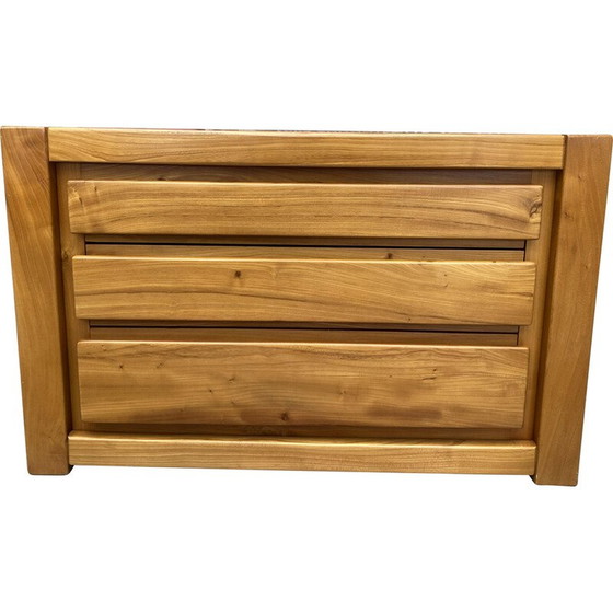 Image 1 of Cassettiera vintage in legno massello di olmo di Regain