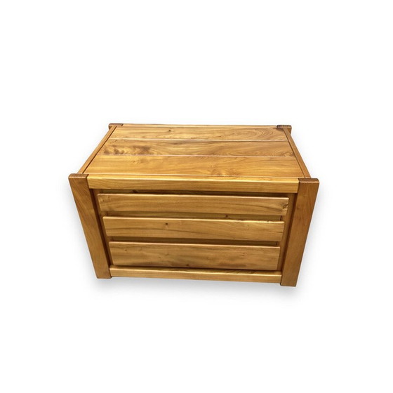 Image 1 of Cassettiera vintage in legno massello di olmo di Regain