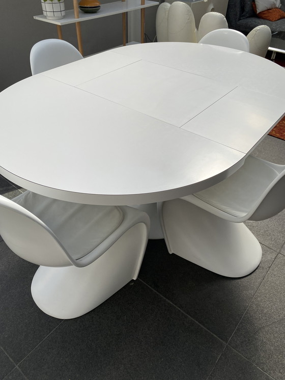 Image 1 of Space age dining room set, new condition