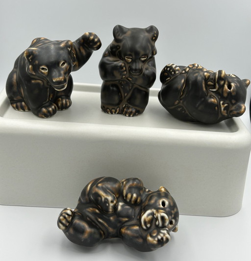 Bear sculptures Knud Kyhn