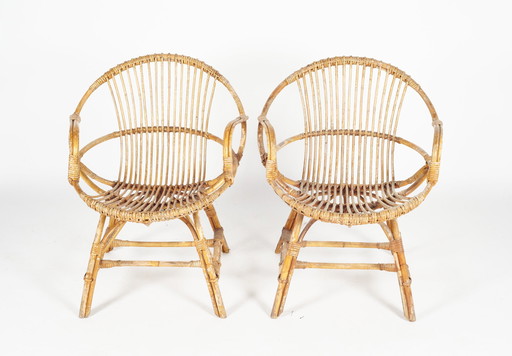 2 X Rohé Chair Rattan