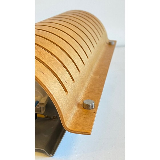 Image 1 of Lampada da parete vintage in legno curvato e acciaio, Ikea, 1990