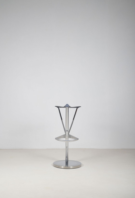 Image 1 of Spanish postmodernist bar stool 'Frenesi' designed by Transatlàntic, 1984