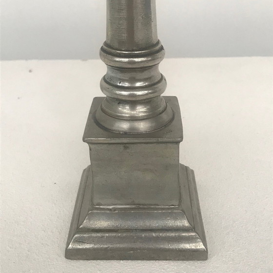 Image 1 of Table Lamp Silver/Tin