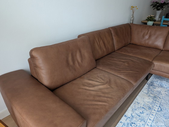 Image 1 of Lederland Powell Leather Corner Sofa