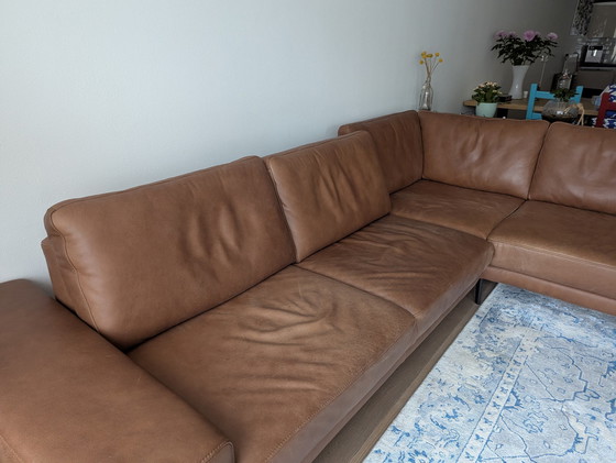 Image 1 of Lederland Powell Leather Corner Sofa