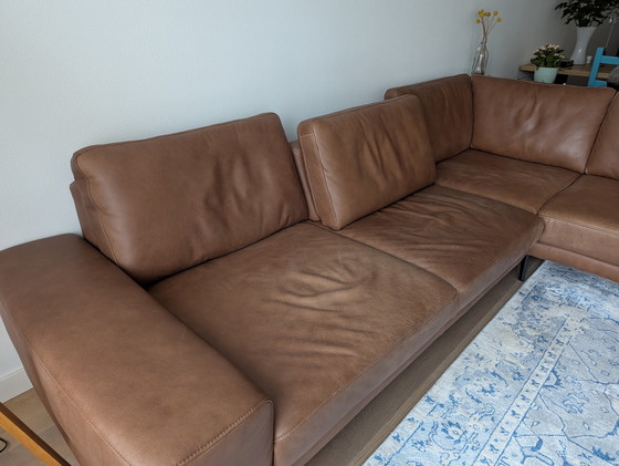 Image 1 of Lederland Powell Leather Corner Sofa