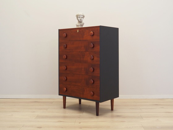 Image 1 of Teak Chest Of Drawers, Danish Design, 1970S, Production: Denmark