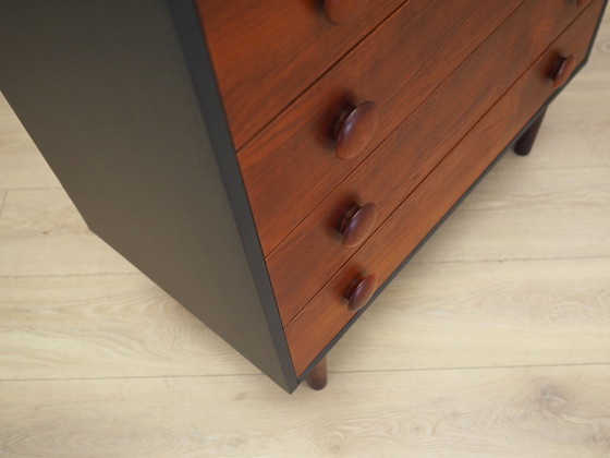 Image 1 of Teak Chest Of Drawers, Danish Design, 1970S, Production: Denmark