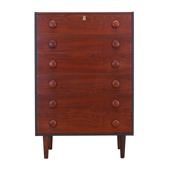 Image 1 of Teak Chest Of Drawers, Danish Design, 1970S, Production: Denmark