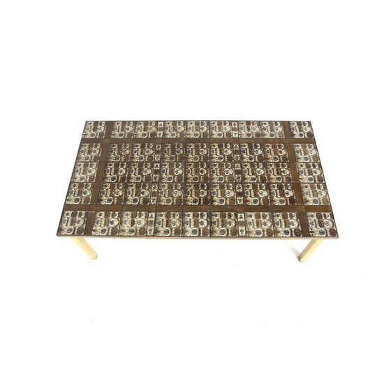 Image 1 of Vintage ceramic coffee table by Royal Copenhagen, Denmark 1970