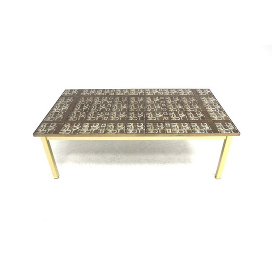 Image 1 of Vintage ceramic coffee table by Royal Copenhagen, Denmark 1970