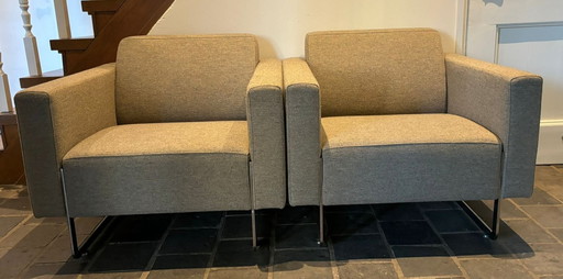 2x Artifort Mare Armchairs