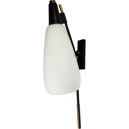 Vintage wall lamp by Maison Arlus, 1950