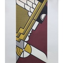 Vintage Roy Lichtenstein "Salute To Aviation Corlett 63" Limited Edition Lithograph