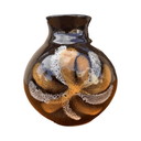 Vaso in ceramica, Spila Bolesławiec Polonia, anni '70.