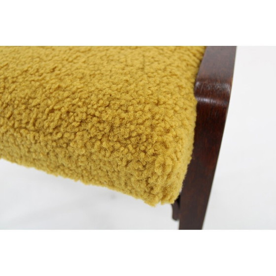 Image 1 of Sgabello vintage in faggio, Cecoslovacchia 1960