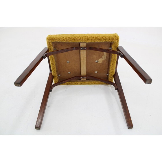 Image 1 of Sgabello vintage in faggio, Cecoslovacchia 1960