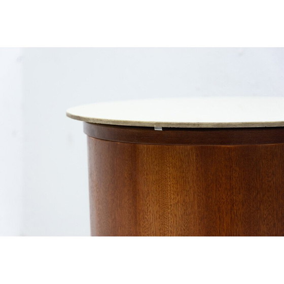 Image 1 of Vintage Art Deco mahogany dressing table by Jindřich Halabala for Up Závody, Czechoslovakia 1930s