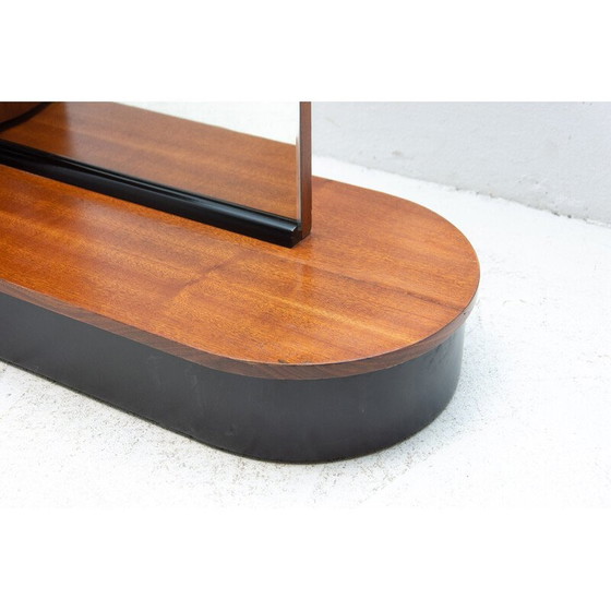 Image 1 of Vintage Art Deco mahogany dressing table by Jindřich Halabala for Up Závody, Czechoslovakia 1930s