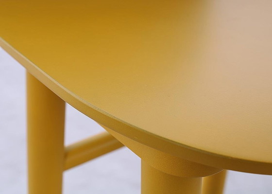 Image 1 of  Dum Office Beech Shell Barstool Yellow