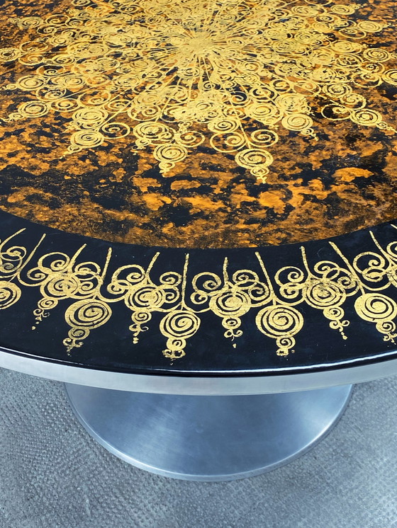 Image 1 of Cado Tulip dining table hand-painted