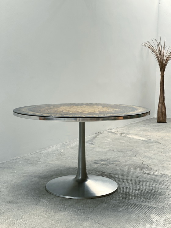 Image 1 of Cado Tulip dining table hand-painted