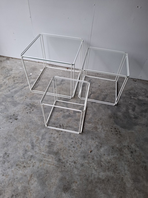 3 X Isocele Nesting Tables Max Sauze