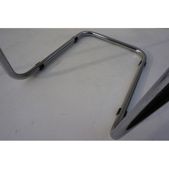 Image 1 of Silla de oficina holandesa de estructura voladiza tubular - década de 1930