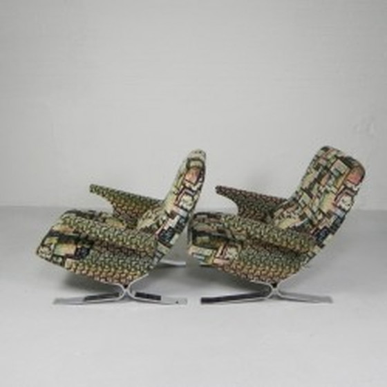 Image 1 of 2x Fauteuils, Modèle Copenhague, François Letourneur, 1960s