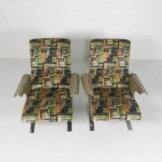 Image 1 of 2x Armchairs, Model Copenhague, François Letourneur, 1960s