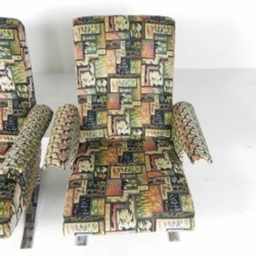 2x Armchairs, Model Copenhague, François Letourneur, 1960s