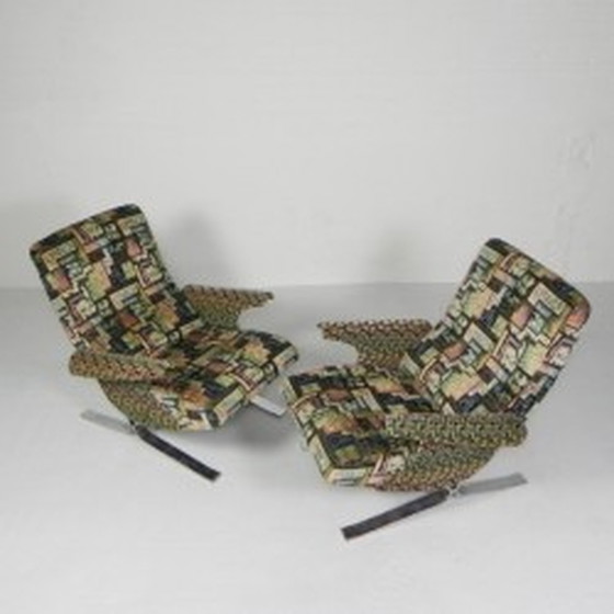 Image 1 of 2x Armchairs, Model Copenhague, François Letourneur, 1960s