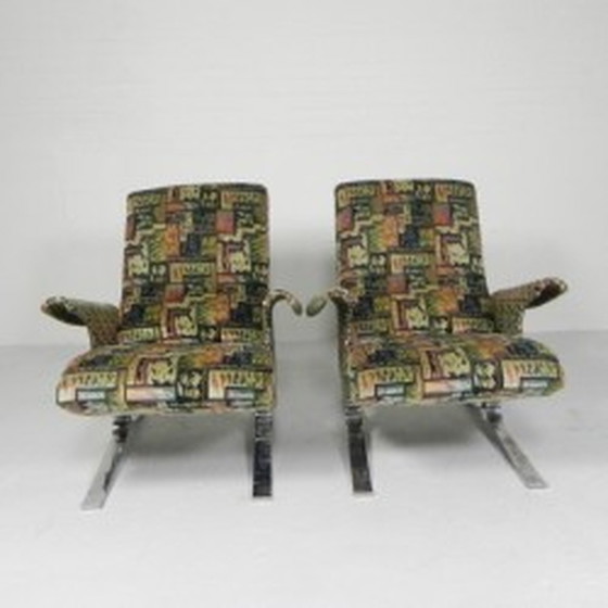 Image 1 of 2x Armchairs, Model Copenhague, François Letourneur, 1960s