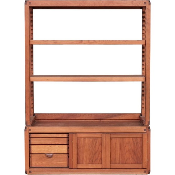 Image 1 of Vintage B10 elm wood bookshelf by Pierre Chapo, France 1960