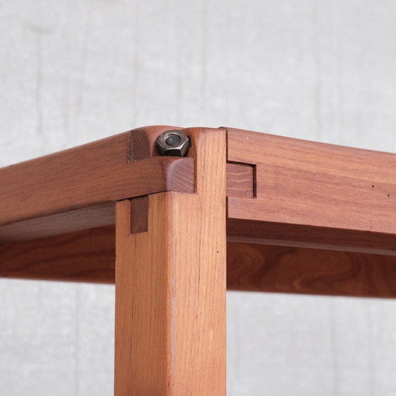 Image 1 of Vintage B10 elm wood bookshelf by Pierre Chapo, France 1960