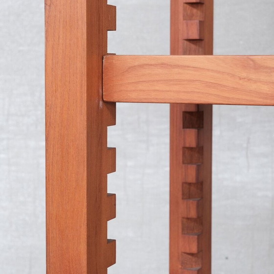 Image 1 of Vintage B10 elm wood bookshelf by Pierre Chapo, France 1960