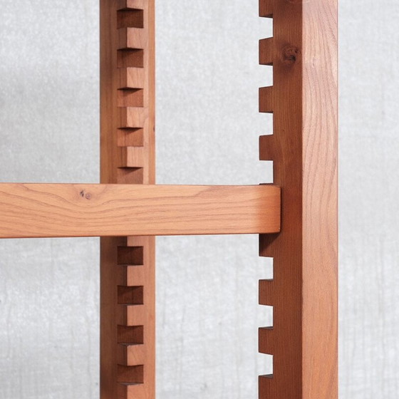 Image 1 of Vintage B10 elm wood bookshelf by Pierre Chapo, France 1960