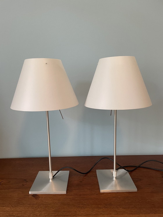 Image 1 of 2x Constanzina /Luceplan lampe de table