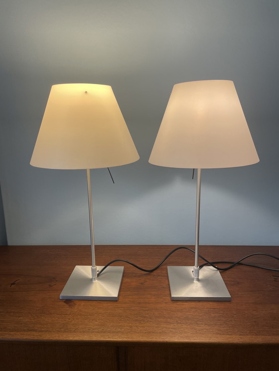 Image 1 of 2x Constanzina /Luceplan table lamp