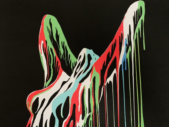 Image 1 of Giuseppe Fortunato: “Doccia A Colori, 2023”. N. 3/96. Giclée firmato.