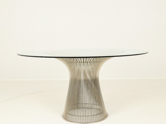 Image 1 of Wire Dining Set By Warren Platner For Knoll International, Us, 1980S