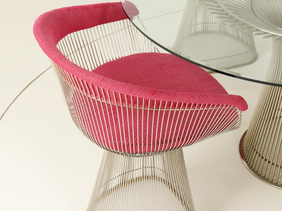 Image 1 of Wire Dining Set By Warren Platner For Knoll International, Us, 1980S