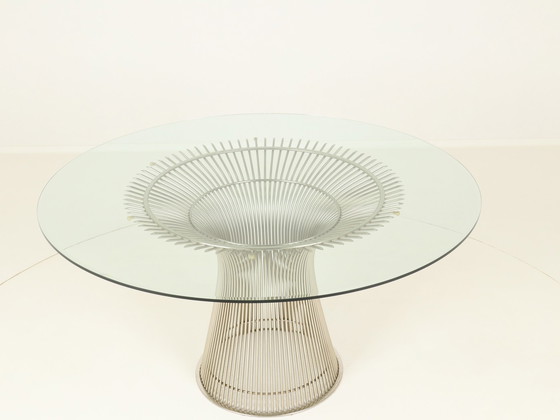 Image 1 of Wire Dining Set By Warren Platner For Knoll International, Us, 1980S