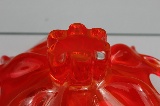 Image 1 of Bohemian glass bowl By Josef Hospodka