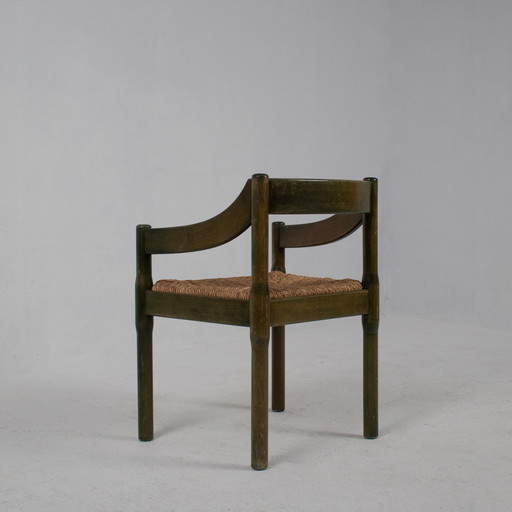 Green Carimate Chair Set For Cassina, 1970S