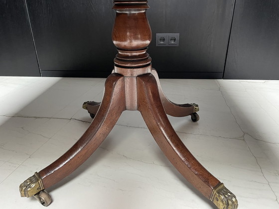 Image 1 of Mahogany Pendant Sidetable Or Dining Room Table Pembroke