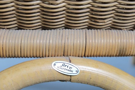 Image 1 of Arco rattan armchair