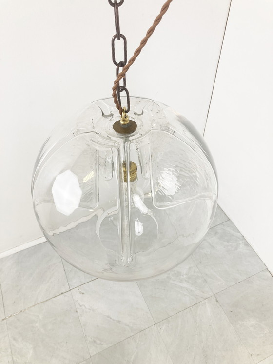 Image 1 of Peil and Putzler Glass pendant light